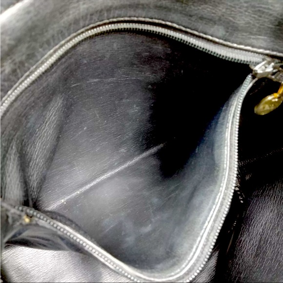 Christian Dior Shoulder Bag  Black Leather Made in France 🇫🇷 - Picture 8 of 8